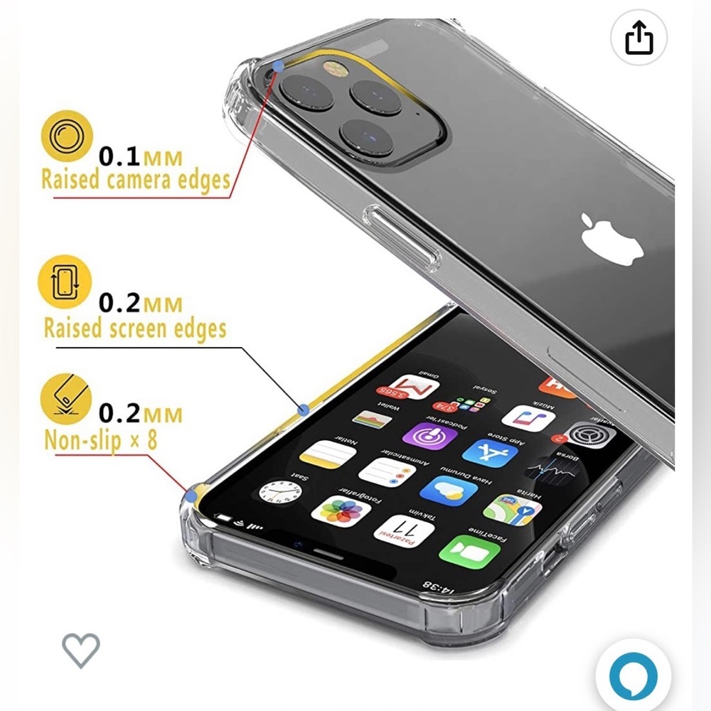 iPhone‎ 12 Pro Max clear basic case - Picture 2 of 7